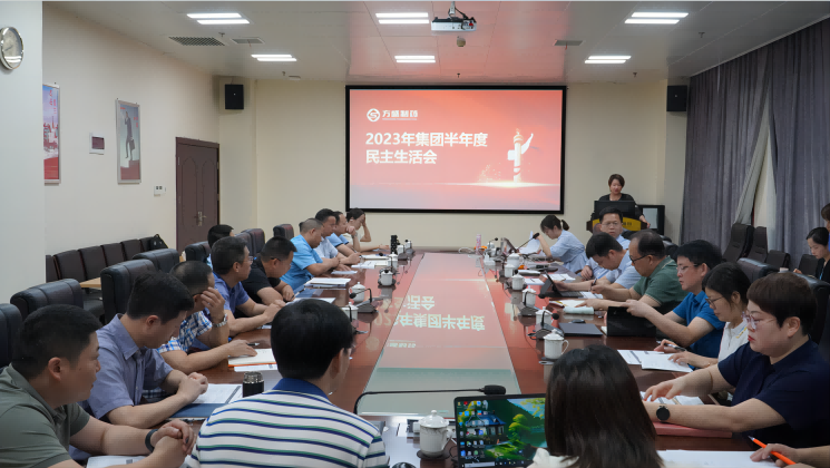 新宝gg集团半年度谋划剖析会暨集团民主生涯会圆满召开_新宝gg